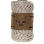 Maccaroni Rope 4 mm krémová 702 – Zboží Dáma