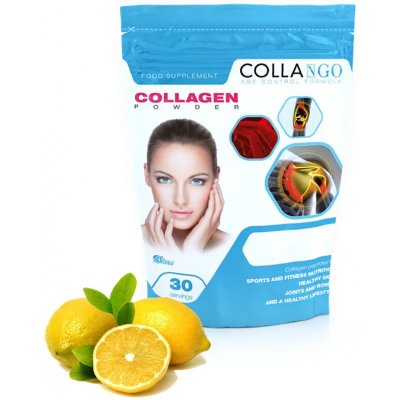 Collango Hydrolyzovaný kolagen Citrón 360g – Hledejceny.cz