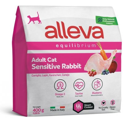 Alleva Equilibrium Cat Adult Sensitive Rabbit 0,4 kg