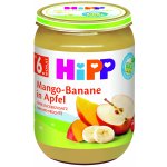 HiPP Bio Jablka s mangem a banány 6 x 190 g – Zboží Mobilmania