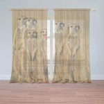 Záclony Surikaty: 2 ks - 150x250 cm - Sablio – Hledejceny.cz