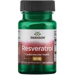 Swanson Resveratrol Resveratrol 100 100 mg 30 kapslí – Hledejceny.cz