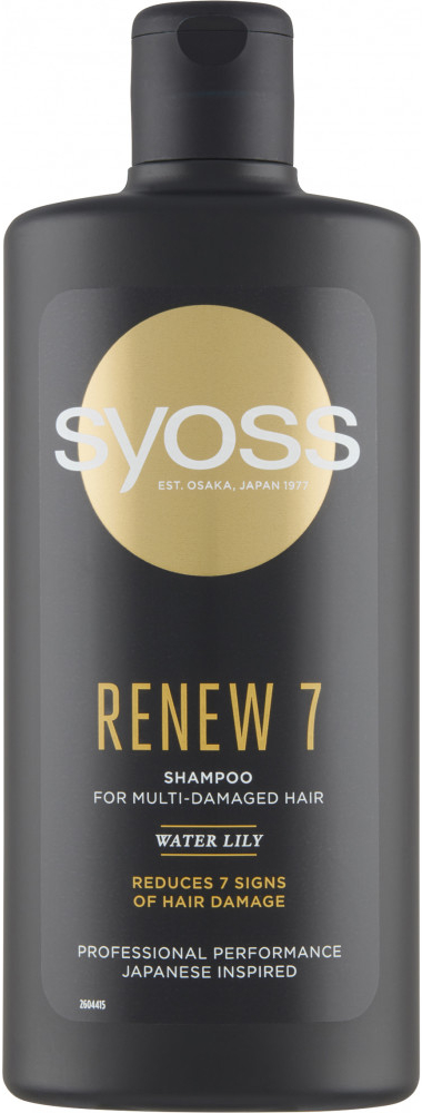 Syoss Renew 7 šampon pro velmi poškozené vlasy 440 ml