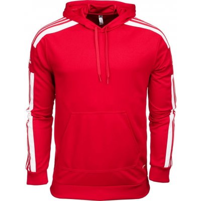 adidas SQ21 HOOD Červená / Bílá – Zboží Mobilmania