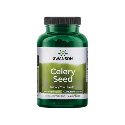 Swanson Celery Seed 180 kaplsí 500 mg – Zboží Mobilmania