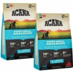 Acana Heritage Puppy Small Breed Chicken Plaice Liver 2 x 2 kg – Hledejceny.cz
