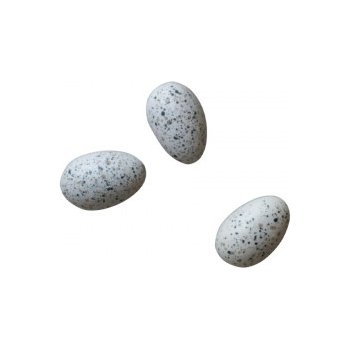 Dekorativní vajíčka Deco Egg Mole Dot - set 3 ks DBKD