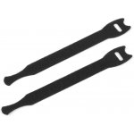 Prima-obchod Stahovací páska na suchý zip délka 15; 20 cm, barva 3 (15 cm) černá – Zboží Mobilmania