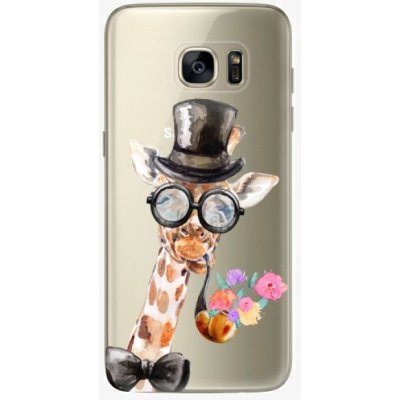 Pouzdro iSaprio - Sir Giraffe - Samsung Galaxy S7 Edge – Zboží Mobilmania