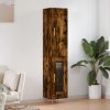 Regál a polička Prolenta Maison Exclusive Skříň highboard kouřový dub 34,5 x 34 x 180 cm kompozitní dřevo