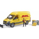 Bruder Mercedes Benz Sprinter DHL s řidičem – Zboží Dáma