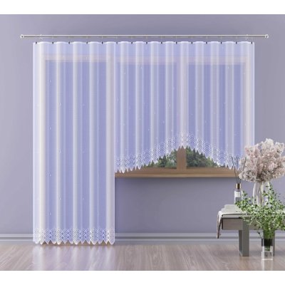 Balkonový set Selena 300x150+180x250cm - řasící stuha 5cm Selena set – Zboží Mobilmania