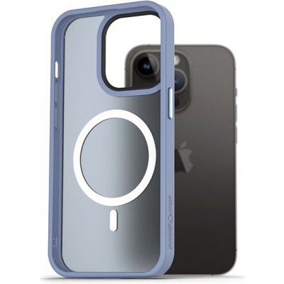 Pouzdro AlzaGuard Matte Case Compatible with MagSafe iPhone 14 Pro světle modré – Hledejceny.cz