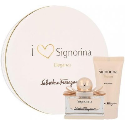 Salvatore Ferragamo Signorina Eleganza V. EDP 30 ml + tělové mléko 50 ml dárková sada – Zboží Mobilmania