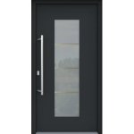 ARON vchodové dveře 3141-2 antracit 100 x 200 cm L – Hledejceny.cz