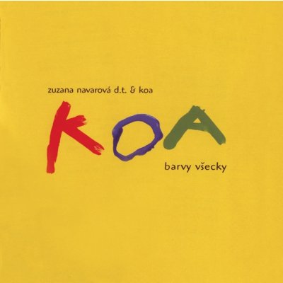 Zuzana Navarová & KOA - Barvy všecky - 2 LP – Zbozi.Blesk.cz