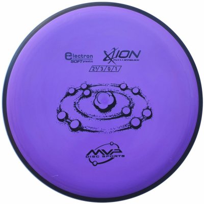 MVP Disc Sports Soft Electron Ion Fialová – Zboží Mobilmania