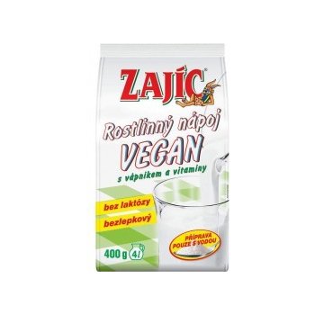 Natural Zajíc rostlinný nápoj Vegan s vápníkem a vitamíny 400 g