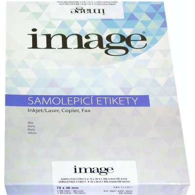 Image label Samolepicí etikety A4 100 ks - 70 × 36 mm