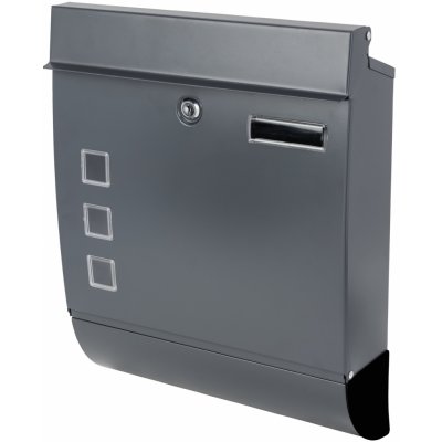 LIVARNO home Nerezová poštovní schránka (šedá) – HobbyKompas.cz