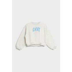 Gant USA Voluminous C-neck šedá