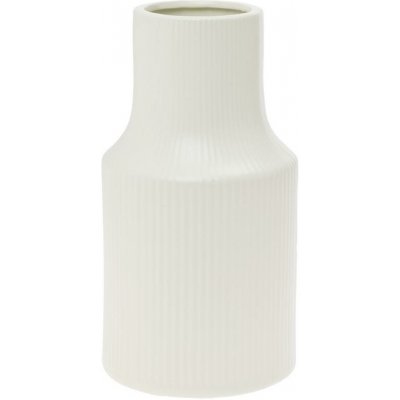 VÁZA PRUHY KERAMIKA 12,5x23CM BIELA SUPER CENA! – Hledejceny.cz