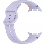 Drakero Silikonový řemínek WAVY světle fialový pro Samsung Galaxy Watch 8 10535 – Zboží Živě