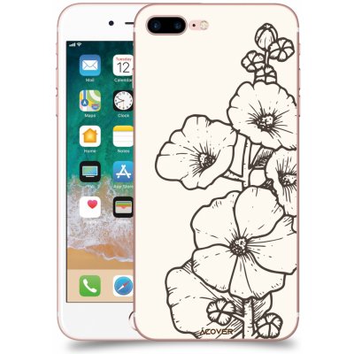 Pouzdro ACOVER Apple iPhone 7 Plus s motivem Flower