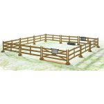 Bruder 62604 Ohrada na hospodářská zvířata set s doplňky 1:18 – Zboží Dáma