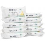 Kit & Kin Vlhčené ubrousky 10 x 60 ks – Hledejceny.cz