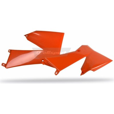 Polisport Spoilery chladiče 8428300001 pár KTM oranžová – Sleviste.cz