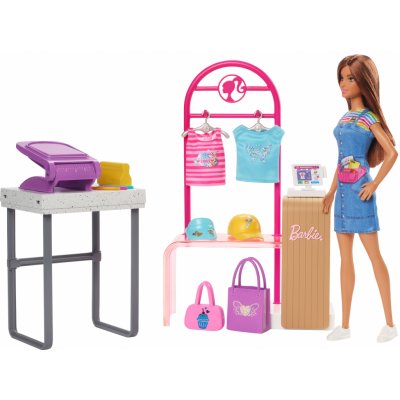 Barbie Módní design studio s panenkou HKT78 – Zboží Mobilmania