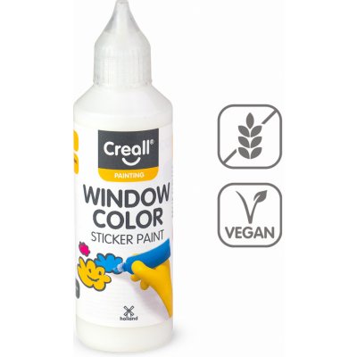 Creall barva na sklo 80 ml bílá – Sleviste.cz