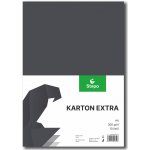 STEPA Barevný karton EXTRA 300g A4/10listů - černý Množství: bal – Zboží Dáma