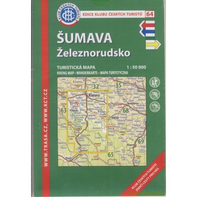 Mapa KČT Šumava-Železnorudsko – Zboží Mobilmania