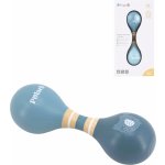 Viga dřevěná dvojitá rumbakoule Slon modrá – Zboží Dáma