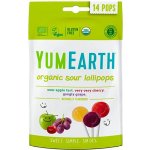 YumEarth BIO Kyselá lízátka s příchutí jablka třešně a hroznů 14 ks 85 g – Sleviste.cz