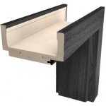 Naturel obložková zárubeň 80 cm pro tloušťku stěny 7,5-9,5 cm jilm antracit levá O1JA80L – HobbyKompas.cz