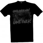 Tričko s potiskem Alien Game Over pánské Černá – Zboží Mobilmania
