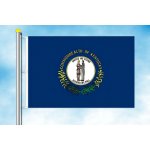 LIBEA, s.r.o. Kentucky vlajka Rozměr: 40×60 cm, Uchycení: Karabiny na stožár – Hledejceny.cz