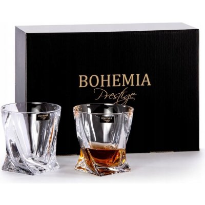 QUADRO BOHEMIA sklenice na whisky sada 6 x 340 ml – Zboží Mobilmania