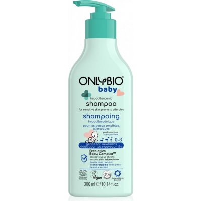 OnlyBio Hypoalergenní šampon pro miminka 300 ml