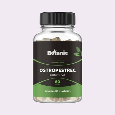 Botanic Ostropestřec mariánský 60 kapslí – Hledejceny.cz