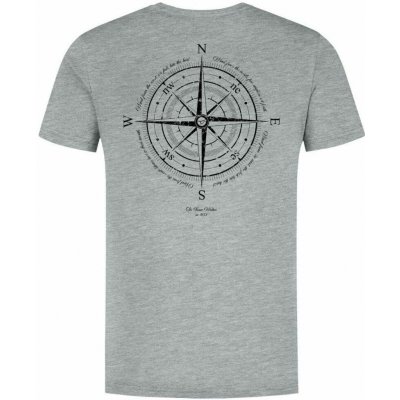 Korda tričko Compass Tee Heather Grey – Zboží Dáma