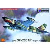 Sběratelský model Kovozávody Prostějov SIAI SF-260TP 'Light Attacker' 4x camo 1:72