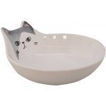 Nobby keramická miska pro kočku Kato bílá 12 cm 150 ml – Zboží Dáma