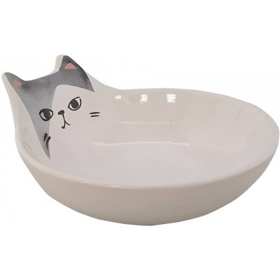 Nobby keramická miska pro kočku Kato bílá 12 cm 150 ml – Zboží Dáma