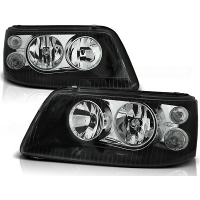 Přední světlomety, světla, lampy Volkswagen VW T5, 2003-2009, černé | Zboží Auto