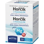 Biotter Hořčík 125 mg s vitam.B6 50 tablet – Hledejceny.cz