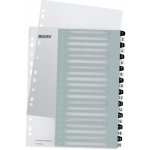 Celoplastové rejstříky Leitz Wow popisovatelné na počítači A4 Maxi, 1-20 – Zboží Živě